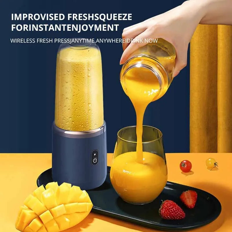 Juicer Stainless Steel Blade Cup Automatic Smoothie Blender