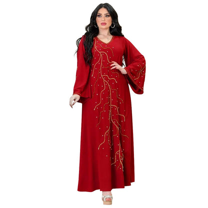 Caftan Elegant Muslim Women Dress