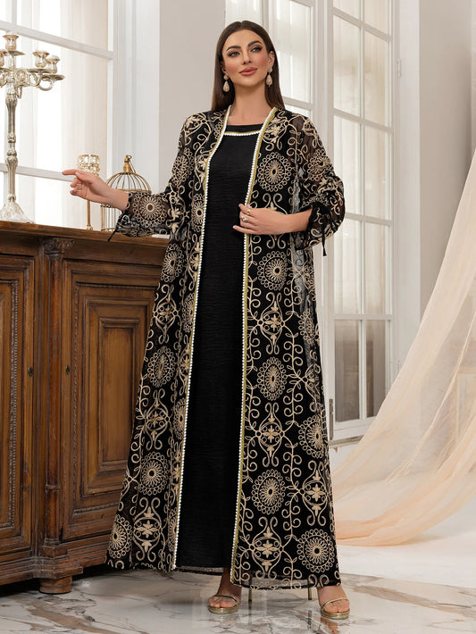 Kaftan Abaya Black