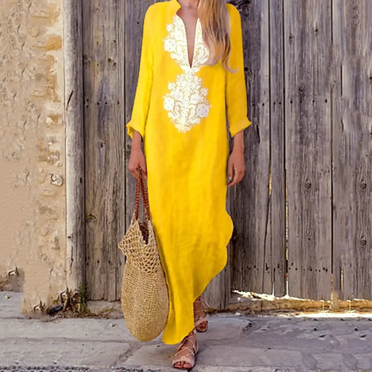 Vestido largo Yellow