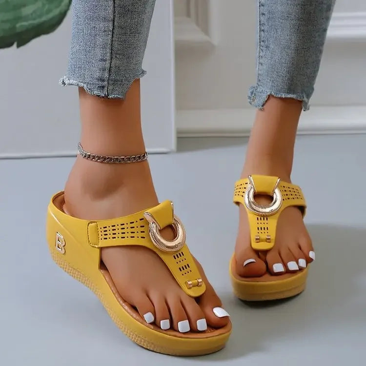 Sandalias de verano Yellow