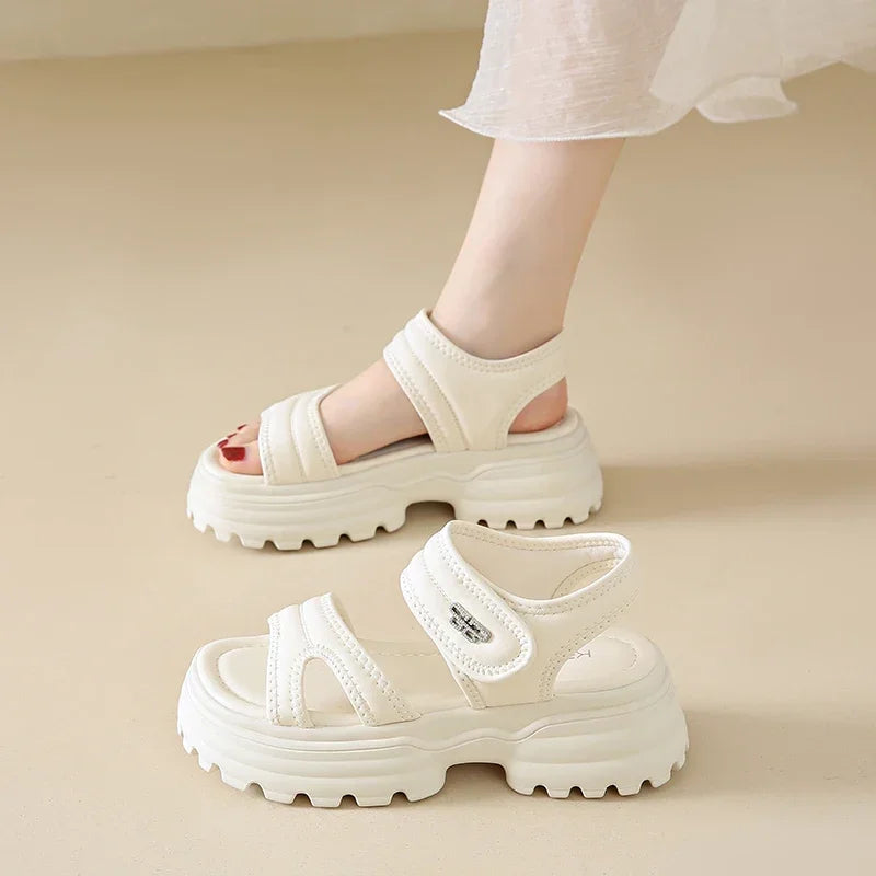 Female Sandals White