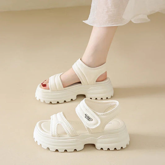 Female Sandals White