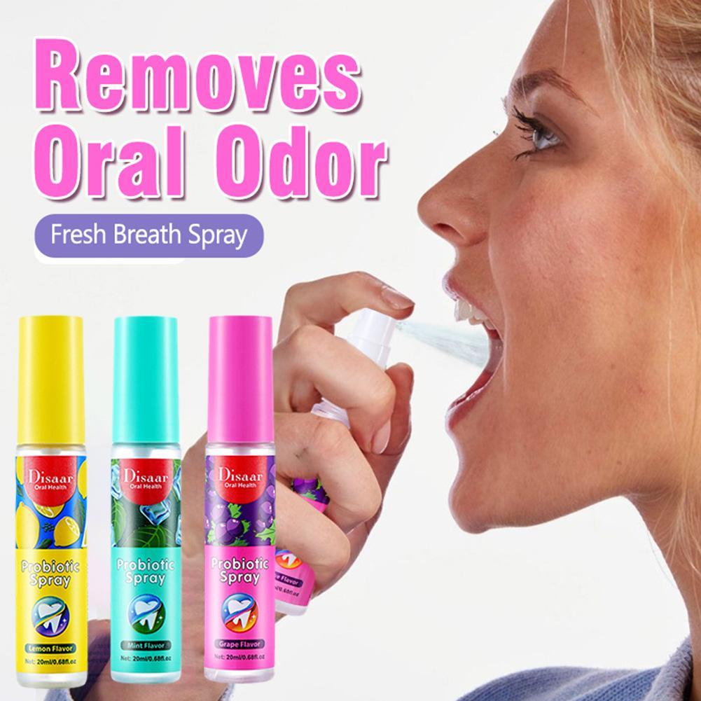 Portable Breath Mouth Spray Cleaning Spray