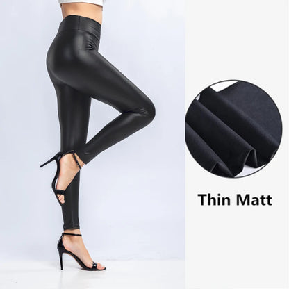 Mallas de cuero PU Thin Matt