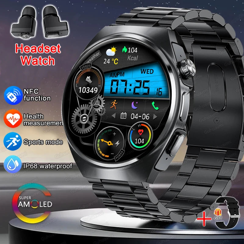 Smartwatch Black Steel