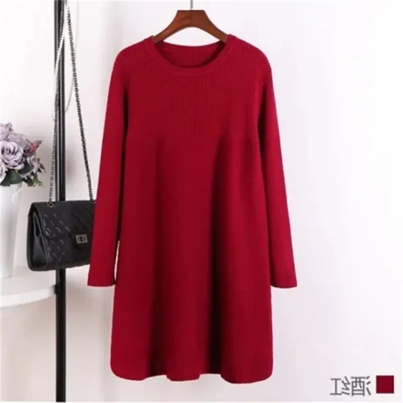 Suéter rojo oscuro
