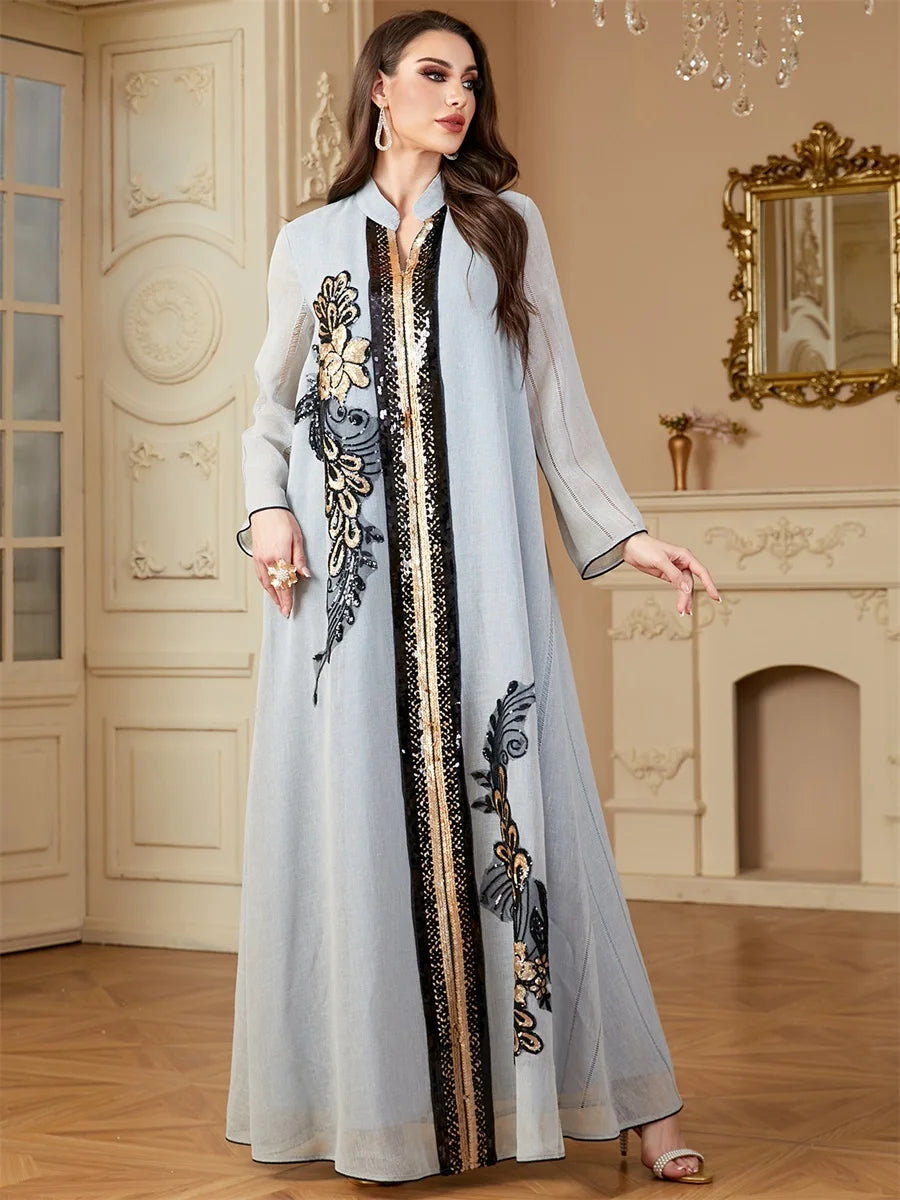 Abaya Dress Blue