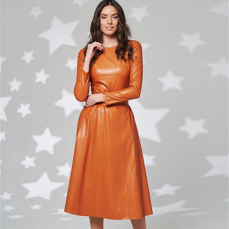 Vestido PU Orange