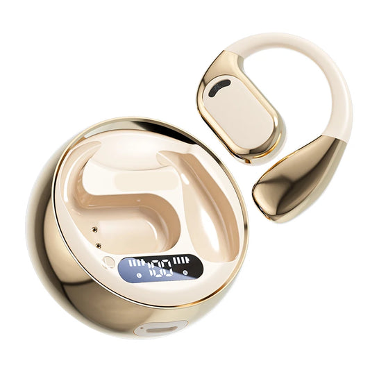 Earbuds AI Language Translation Gold