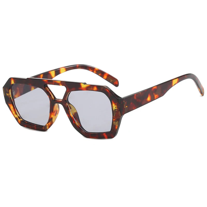 Gafas de sol Leopard Gray