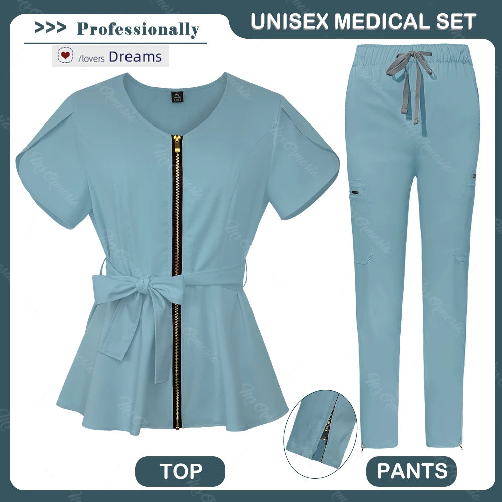 Unisex Medical Set Light Blue