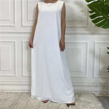 Vestido sin mangas White