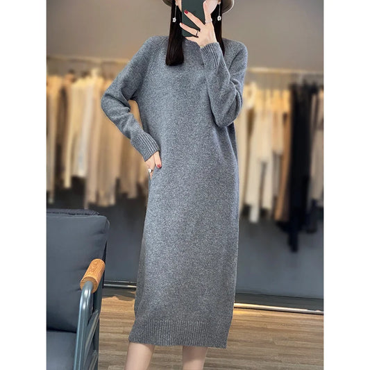 Sweater Dress Gray