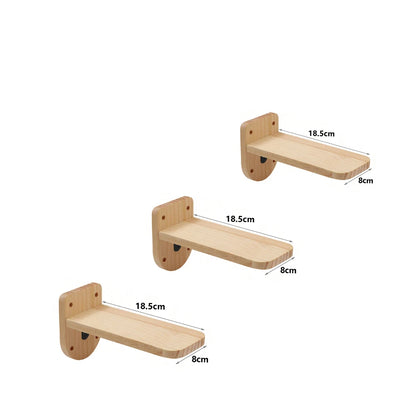 Wall Mounted Cat Shelf Bed Soft Cushion Climbing Sleeping Playing