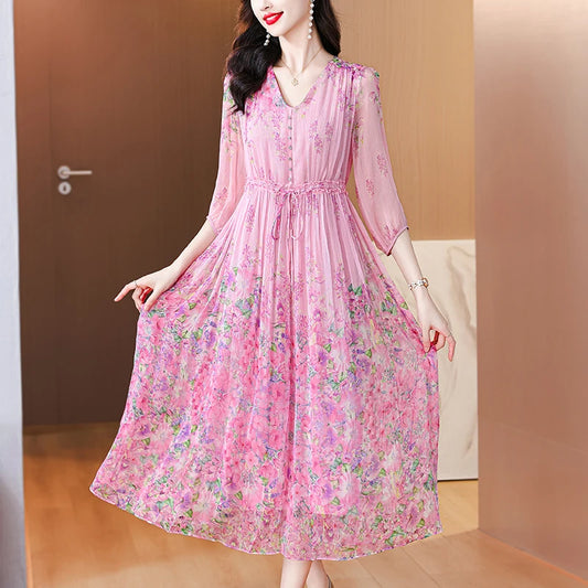 Korean Dress Pink