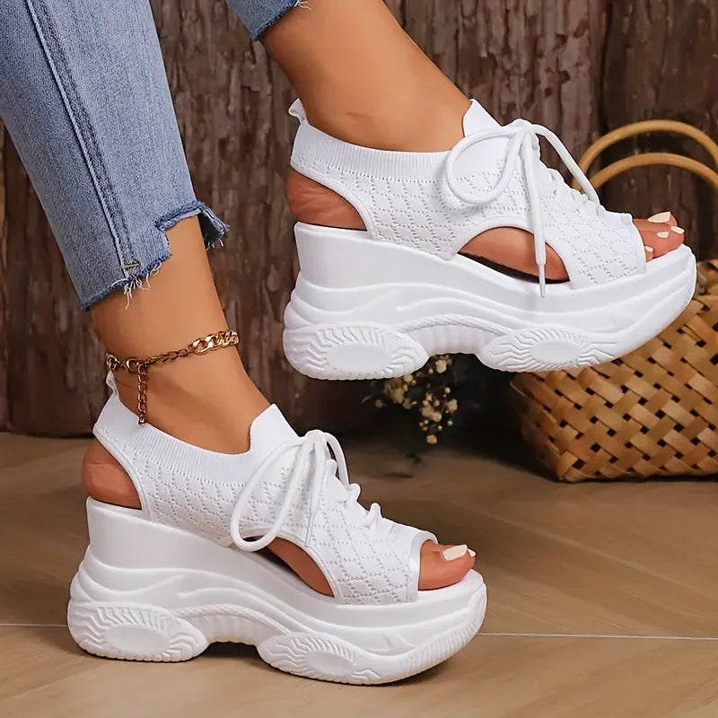 Sandalias Romanas White