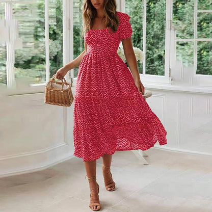 Vestido Floral Red