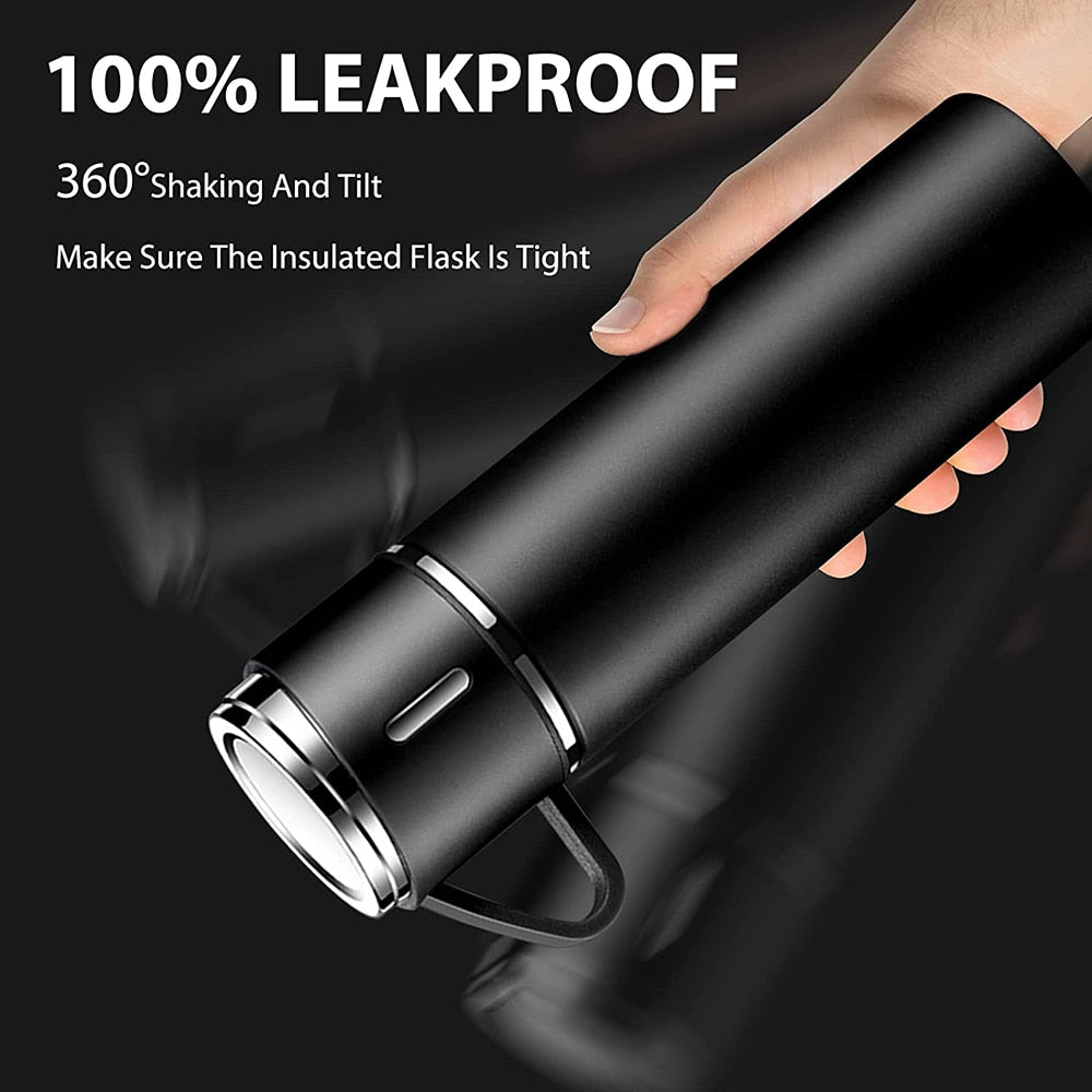 Coffee Thermos 500ml Water Bottle Portable