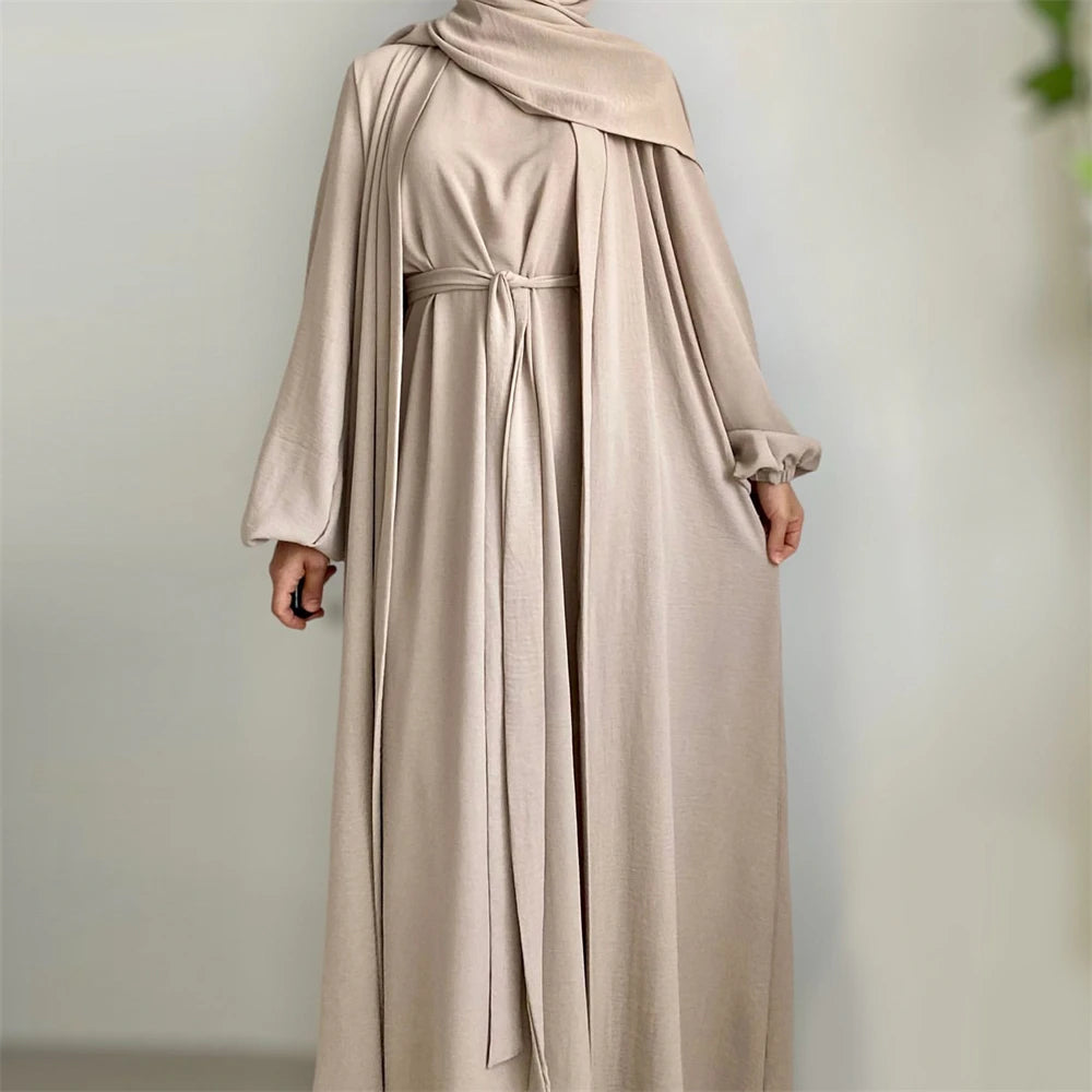 Abaya Khaki 2pcs