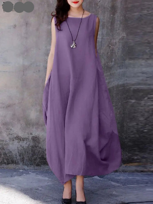 Oversize Dress Purple