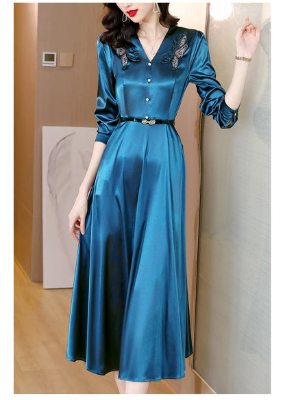 Vintage Dress Blue