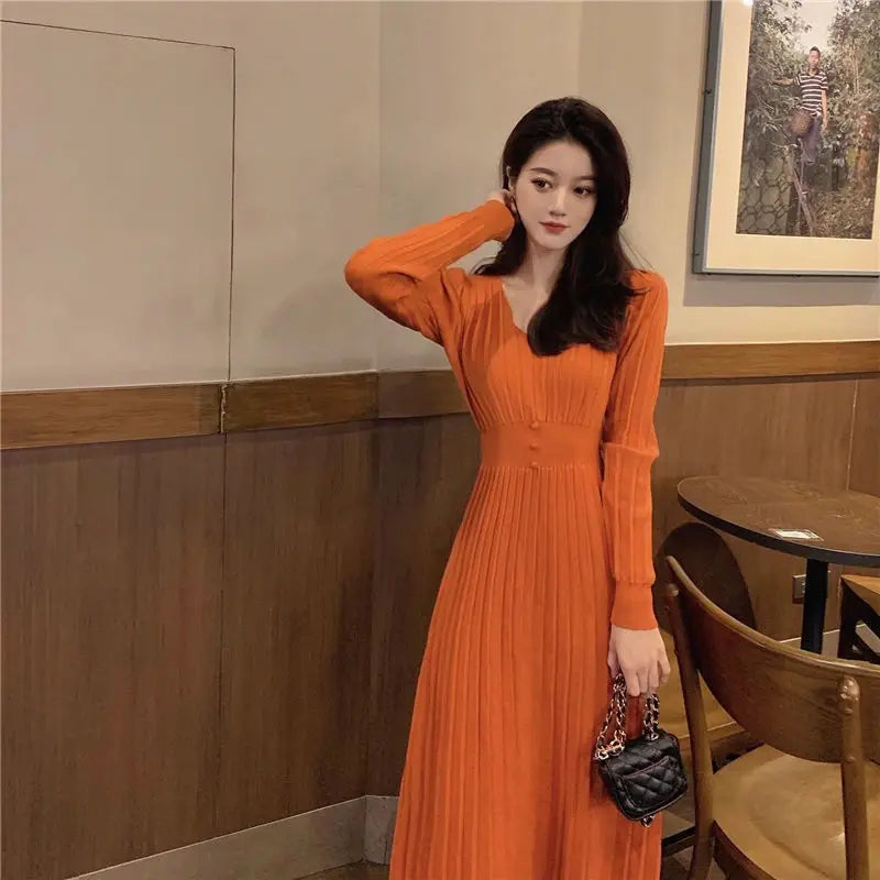 Vestido Elegante Orange