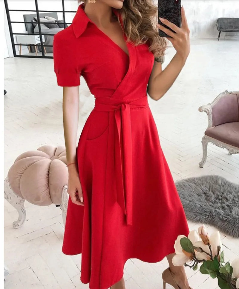 Summer Dress Red