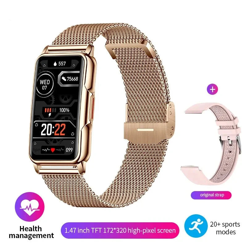 Smartwatch Mesh Belt Gold