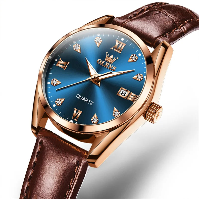 Reloj para mujer Rose Gold Blue
