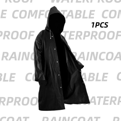 Impermeable negro