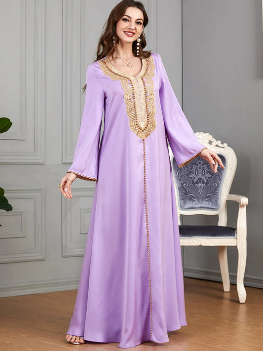 Abaya Purple