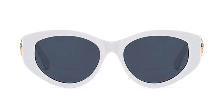 Oval Sunglasses UV Protection Outdoor Shades Eyewear