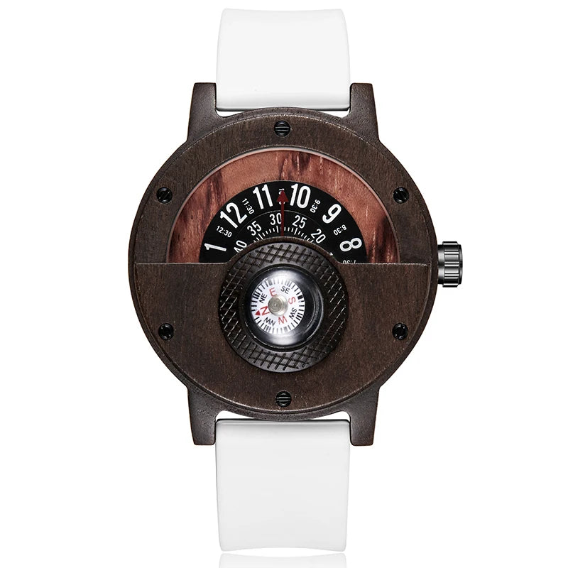 Wood Watch White