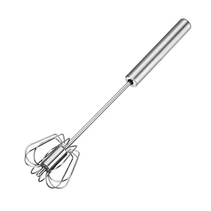 Manual Hand Mixer Self Turning Egg Stirrer