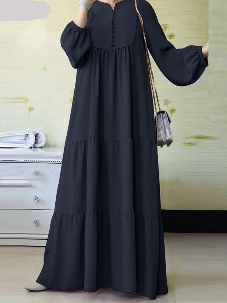 Women Long Sleeve Muslim Clothing