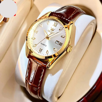 Reloj para mujer Gold White