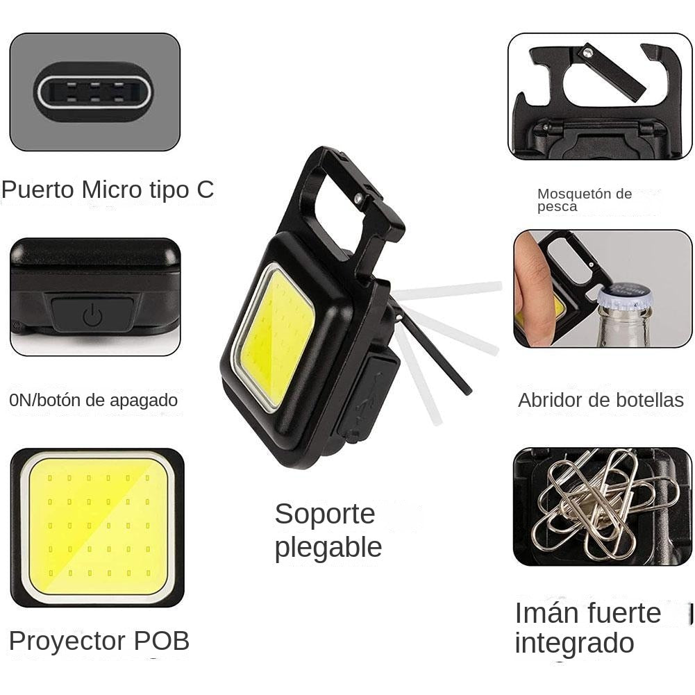Lantern Multifunction Portable Flashlight Pocket