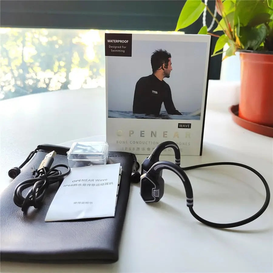 Swimming Headset Headphone Headband Earphone 16GB Bluetooth