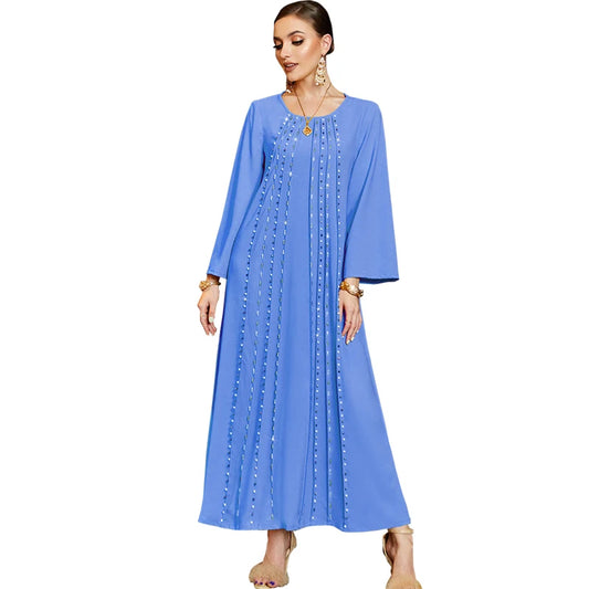 Vestido Abaya Blue