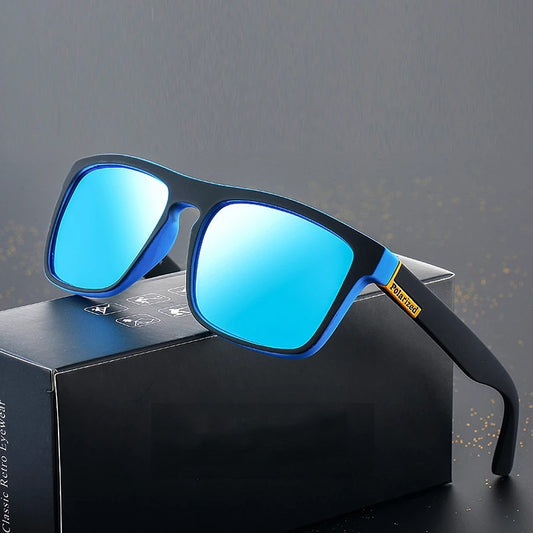 Sunglasses Polarized Classic Design Mirror Fashion Square