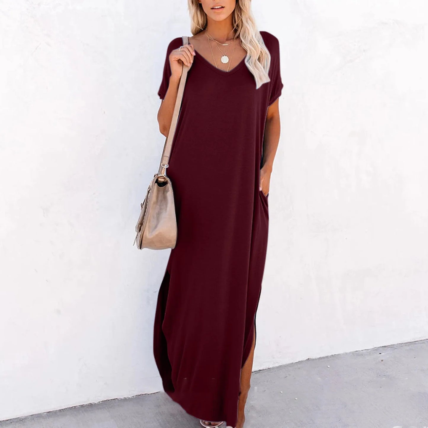 Large Dress Wine