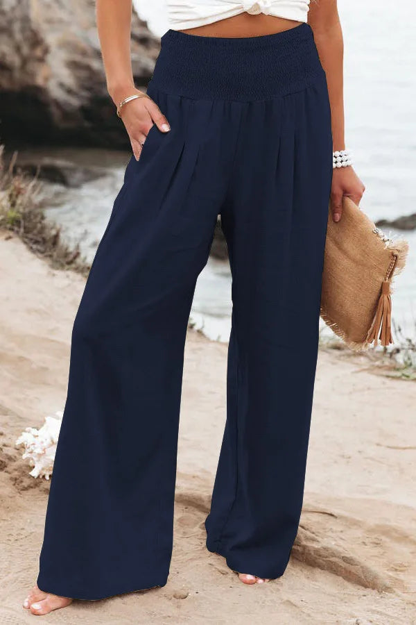 Women's Casual Pants Navy Blue