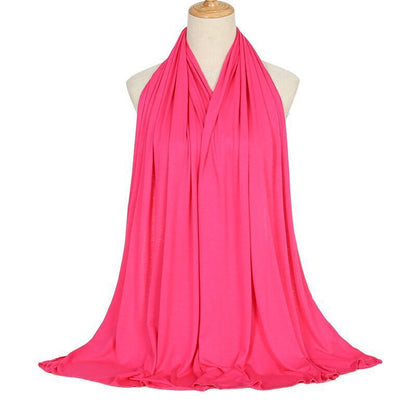 Hijab Scarf For Muslim Women Shawl Stretchy