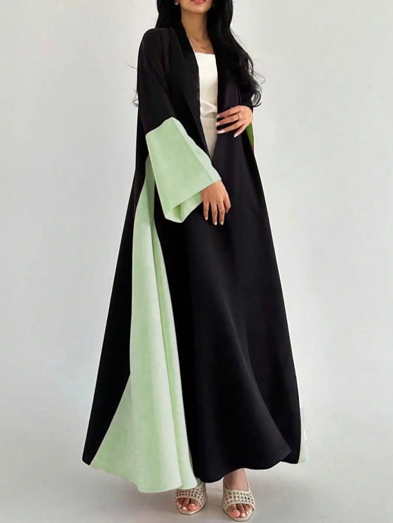 Muslim Cardigan Green