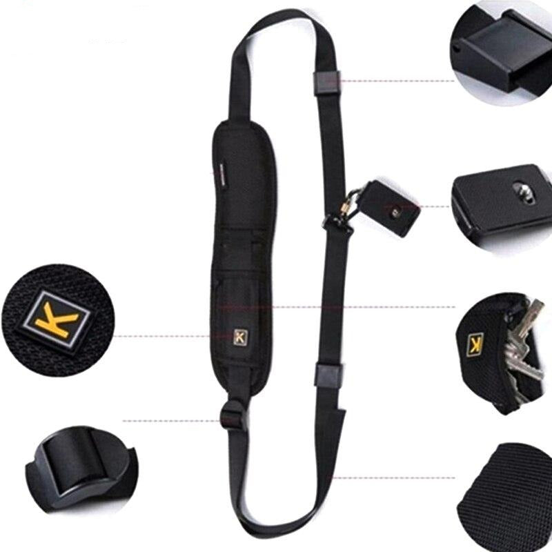 Portable Single Shoulder Sling Belt Strap for DSLR Digital SLR Camera