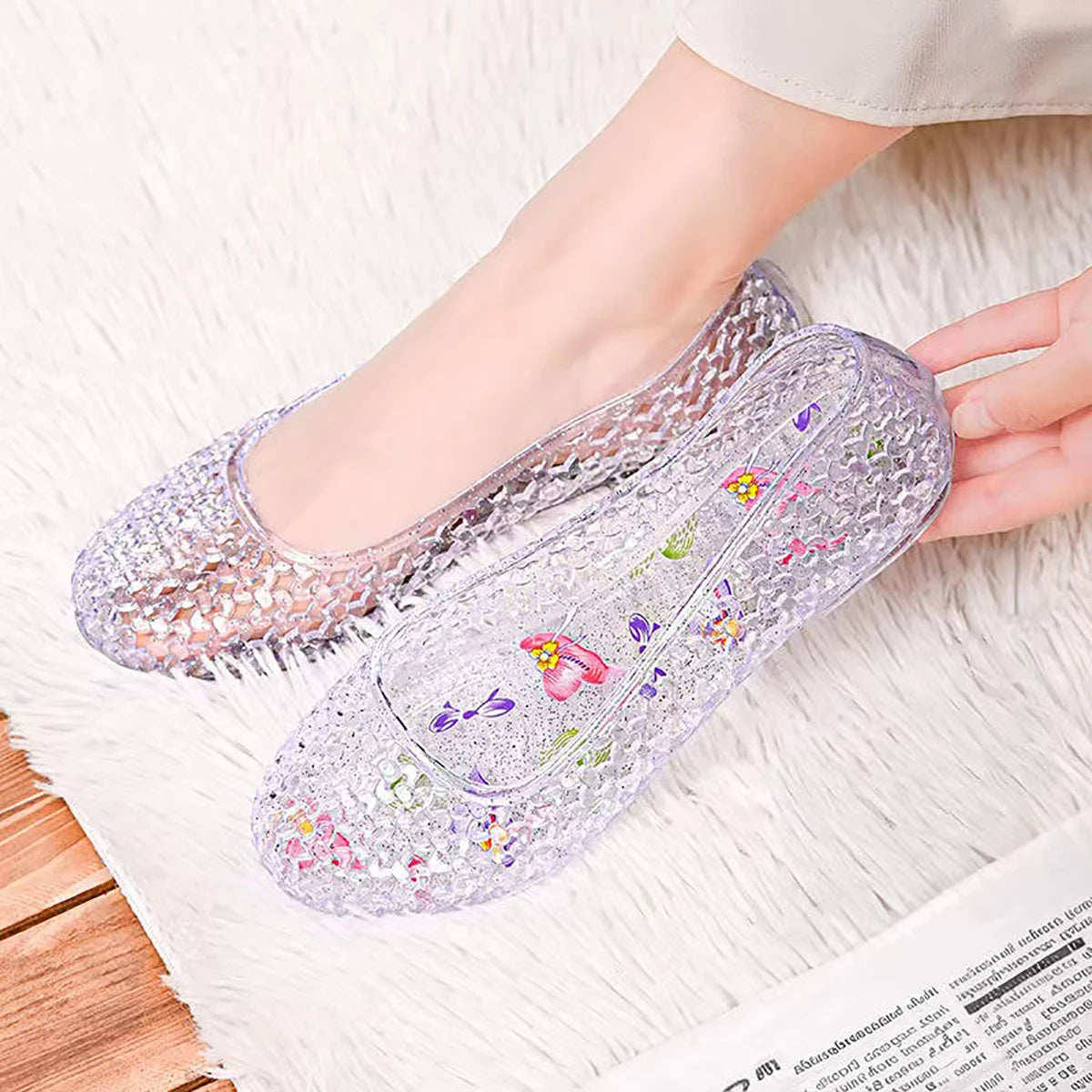 Sandals Women White AB