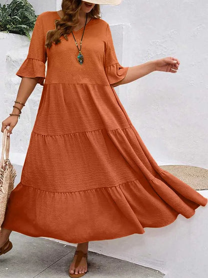 Long Dress Orange