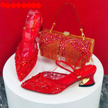 Bag Shoes Red