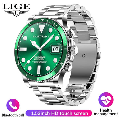 Reloj Lige Silver Green